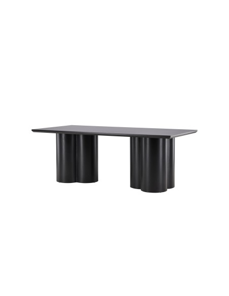 Matbord Olivia, 210 × 100 cm, Svart