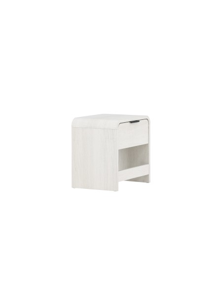 Sidobord Lyngdal, 40 × 30 cm, Vitlaserad