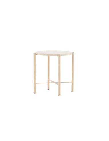 Runt matbord Olivia, Ø110 cm, Mocca