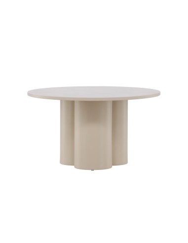 Runt soffbord Olivia, Ø80 cm, Beige