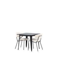 Matgrupp Tempe med Chico matstolar, 80 × 80 cm 2