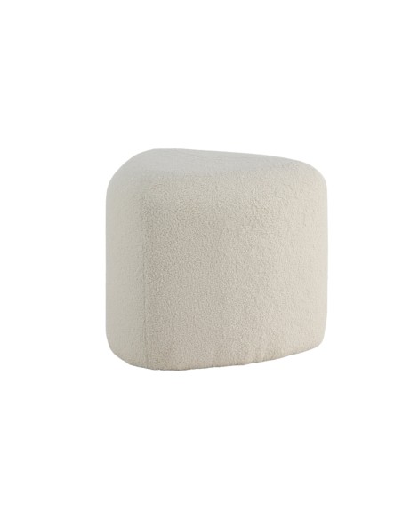 Fåtölj Peg Puff, Vit
