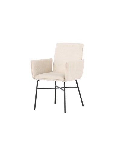 Matstol Petra, Beige/Svart