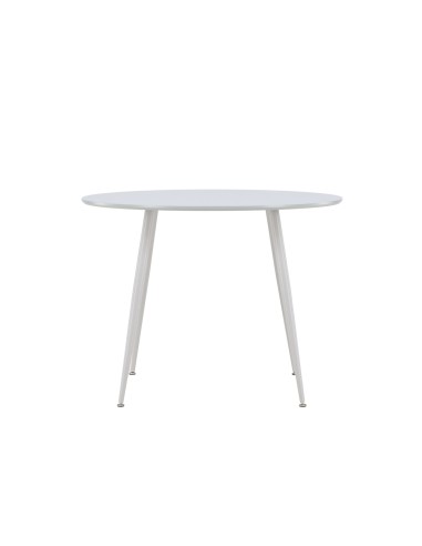 Runt matbord Plaza, Ø100 cm, Grå