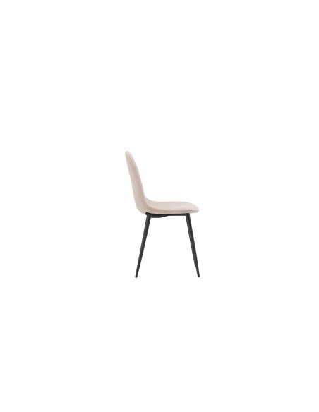 Matstol Polar, Beige/Svart