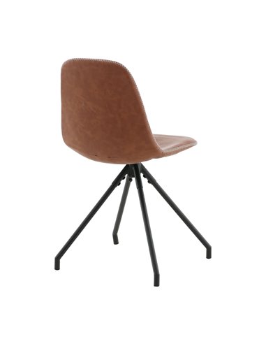 Matstol Polar, Brun/Svart