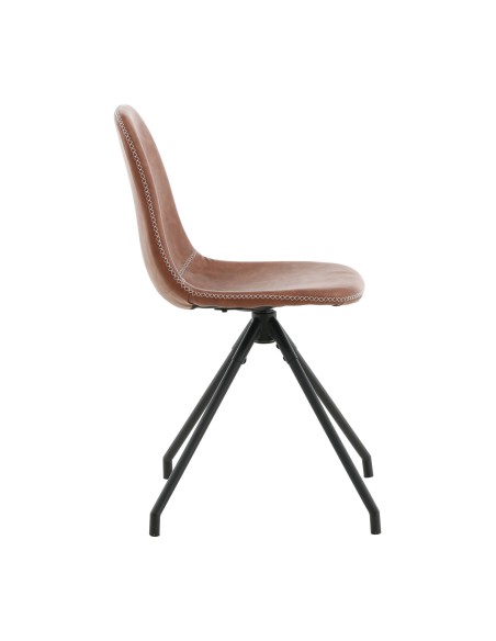 Matstol Polar, Brun/Svart