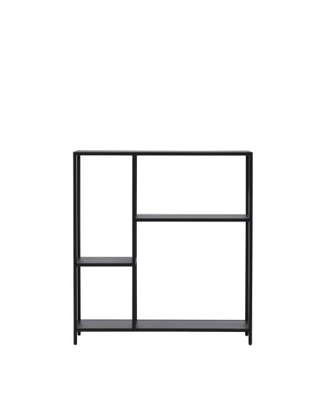 Sidobord Puno, 30 × 80 cm, Svart