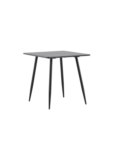 Matbord Polar, 75 × 75 cm, Svart