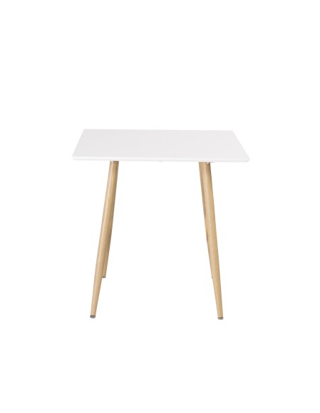 Matbord Polar, 80 × 80 cm, Vit