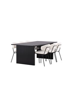 Matgrupp Vail med Chico matstolar, 200 × 100 cm 2