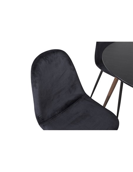 Matgrupp Plaza med Polar matstolar