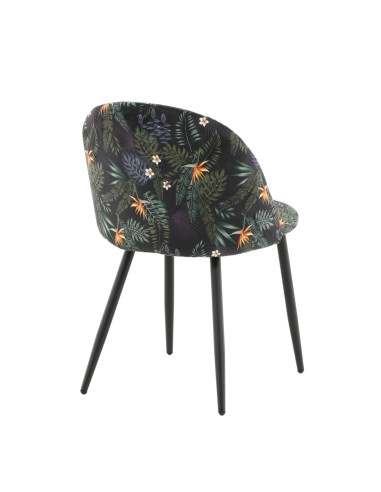 Matstol Velvet, Svart