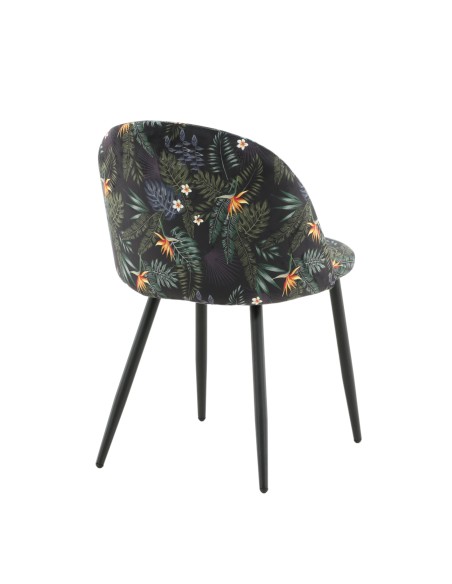Matstol Velvet, Svart