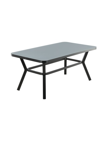 Matbord Virya, 160 × 90 cm, Svart