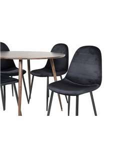 Matgrupp Plaza med Polar matstolar 2