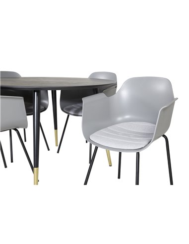 Matgrupp Dipp med Comfort matstolar