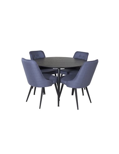 Matgrupp Dipp med Velvet Deluxe matstolar