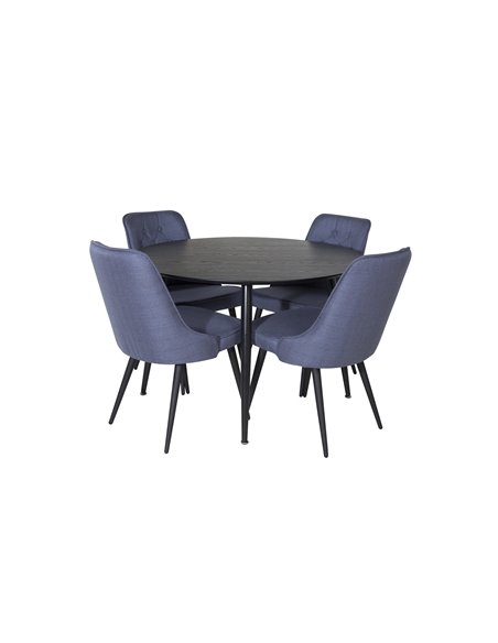 Matgrupp Dipp med Velvet Deluxe matstolar