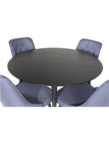 Matgrupp Dipp med Velvet Deluxe matstolar