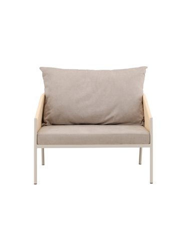 Fåtölj Louie fåtölj, 98 × 90 cm, Beige