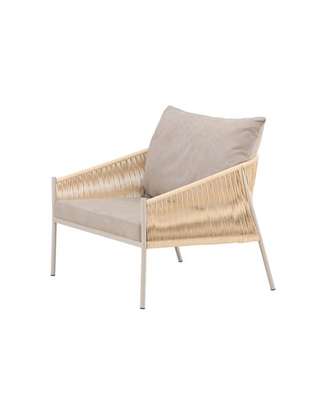 Fåtölj Louie fåtölj, 98 × 90 cm, Beige