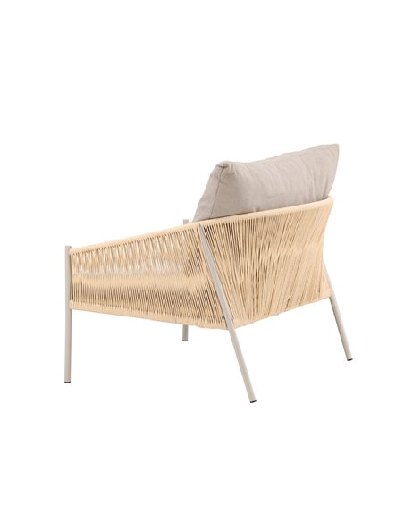 Fåtölj Louie fåtölj, 98 × 90 cm, Beige