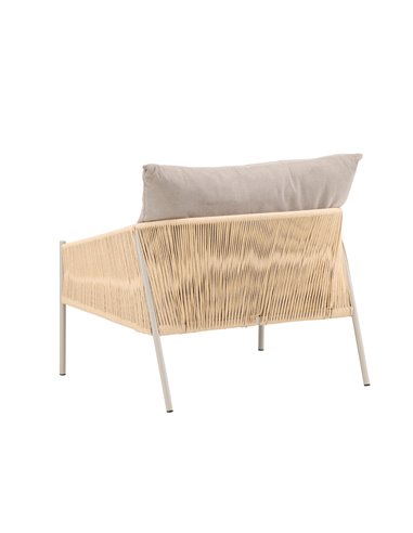 Fåtölj Louie fåtölj, 98 × 90 cm, Beige