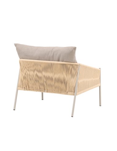 Fåtölj Louie fåtölj, 98 × 90 cm, Beige