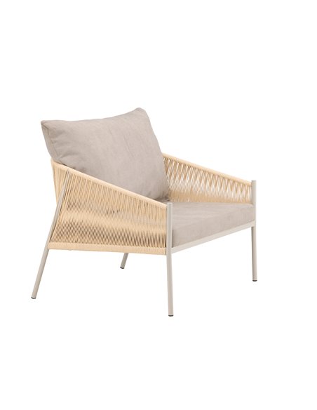 Fåtölj Louie fåtölj, 98 × 90 cm, Beige