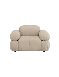 Fåtölj Mika loungestol, 120 × 95 cm, Beige
