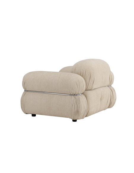 Fåtölj Mika loungestol, 120 × 95 cm, Beige