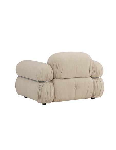 Fåtölj Mika loungestol, 120 × 95 cm, Beige