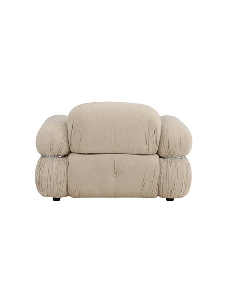 Fåtölj Mika loungestol, 120 × 95 cm, Beige