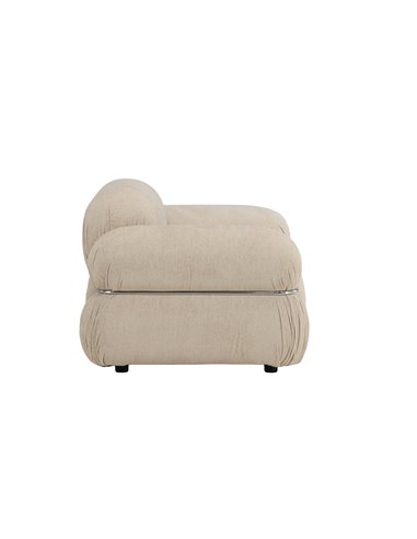 Fåtölj Mika loungestol, 120 × 95 cm, Beige