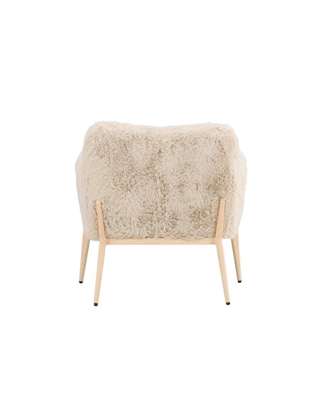 Fåtölj Zenzi fåtölj, 77 × 70 cm, Beige