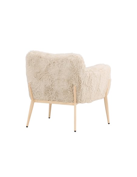 Fåtölj Zenzi fåtölj, 77 × 70 cm, Beige