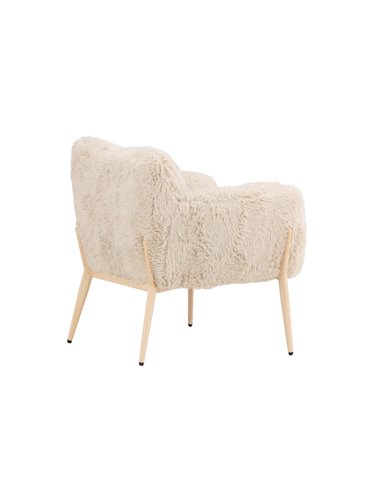 Fåtölj Zenzi fåtölj, 77 × 70 cm, Beige