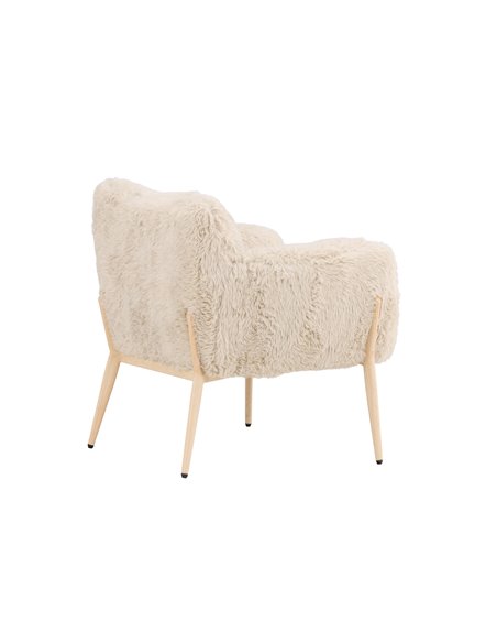 Fåtölj Zenzi fåtölj, 77 × 70 cm, Beige