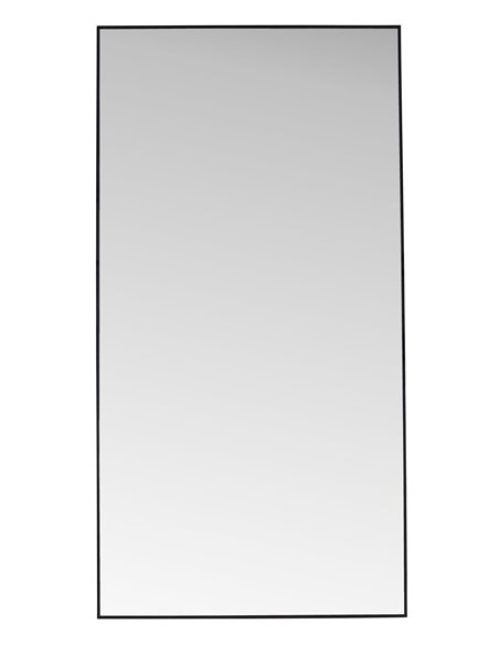 Spegel Dalton, Black,Clear