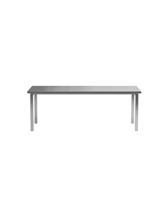 Matbord Cilo, 210 × 95 cm, Silver