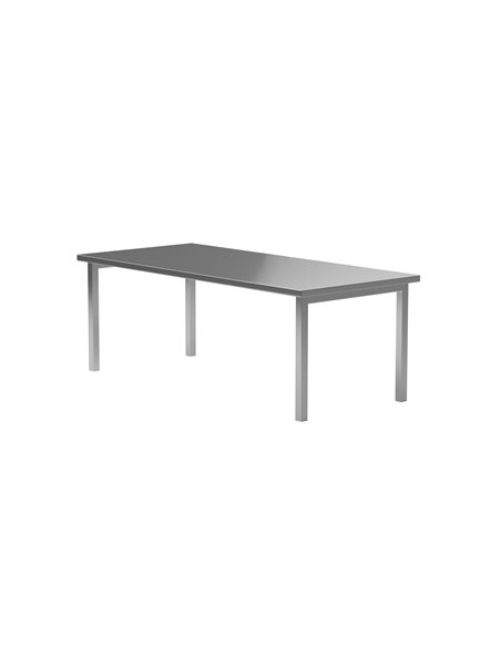 Matbord Cilo, 210 × 95 cm, Silver