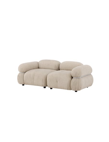 2-sitssoffa Mika 2-Sits, Beige