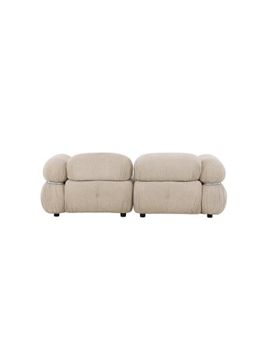 2-sitssoffa Mika 2-Sits, Beige