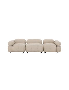 3-sitssoffa Mika 3-Sits, Beige