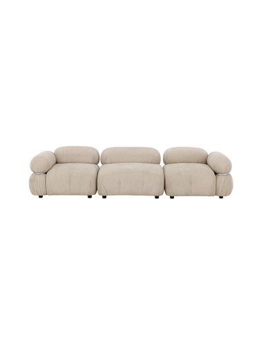 3-sitssoffa Mika 3-Sits, Beige