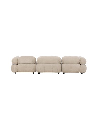 3-sitssoffa Mika 3-Sits, Beige