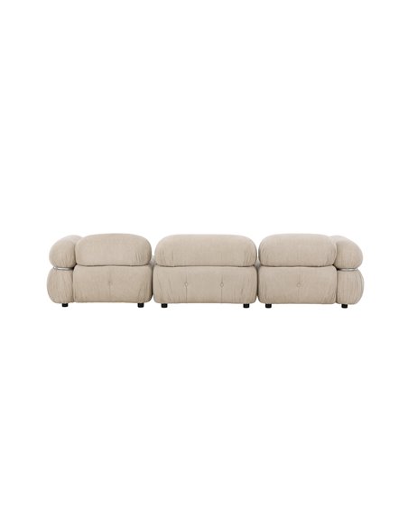 3-sitssoffa Mika 3-Sits, Beige