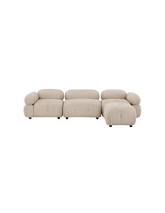 Hörnsoffa Mika, Beige