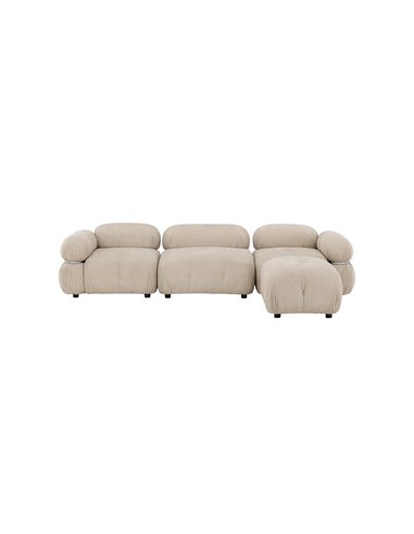 Hörnsoffa Mika, Beige